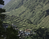 Terrazzamenti di riso del villaggio Brgy Bay-yo (etnia Bontoc), isola di Luzon Foto n. 6896