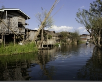 Pauk Pa villaggio su Palafitte sul Lago Inle Foto n. AOK8746