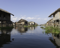 Pauk Pa villaggio su Palafitte sul Lago Inle Foto n. AOK8755