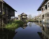 Pauk Pa villaggio su Palafitte sul Lago Inle Foto n. AOK8765