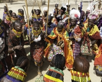 Matrimonio nel villaggio di Neputi vicino Lago Turkana Foto n. AOK6181