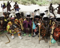 Matrimonio nel Villaggio Neputi  vicino il Lago Turkana Foto n. AOK6186