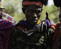 Matrimonio nel Villaggio Neputi  vicino il Lago Turkana Foto n. POA0737