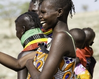 Matrimonio nel Villaggio Neputi  vicino il Lago Turkana Foto n. POA0825