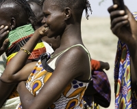 Matrimonio nel Villaggio Neputi  vicino il Lago Turkana Foto n. POA0826