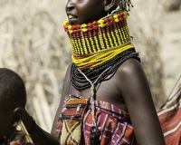 Matrimonio nel Villaggio Neputi  vicino il Lago Turkana Foto n. POA0831