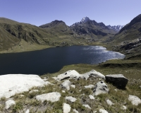 Panorama della Laguna di Perolcocha Foto n. AOK2601