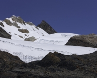 Panorama del Ghiacciaio Pasto Rouri dal piazzale a quota 5400 FOto n. AOK2791