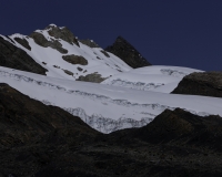 Panorama del Ghiacciaio Pasto Rouri dal piazzale a quota 5400 FOto n. AOK2815