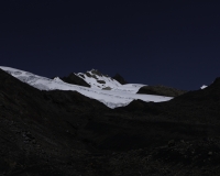 Panorama del Ghiacciaio Pasto Rouri dal piazzale a quota 5400 FOto n. AOK2829