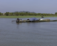 Imbarcazione lungo il Fiume Lemro per arrivare a Sittwe Foto n. AOK8990