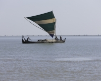 Imbarcazione lungo il Fiume Lemro per arrivare a Sittwe Foto n. AOK8999