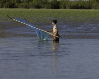 Imbarcazione lungo il Fiume Lemro per arrivare a Sittwe Foto n. AOK9006