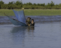 Imbarcazione lungo il Fiume Lemro per arrivare a Sittwe Foto n. AOK9011